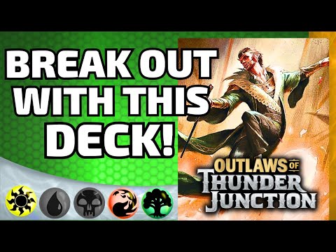 🔴⚪🟢Break Out Lets You Blitz Your Opponents | MTG Arena Naya Standard Deck Tech