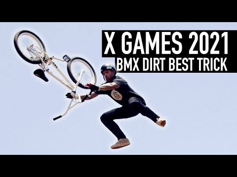X GAMES 2021 - BMX DIRT BEST TRICK!