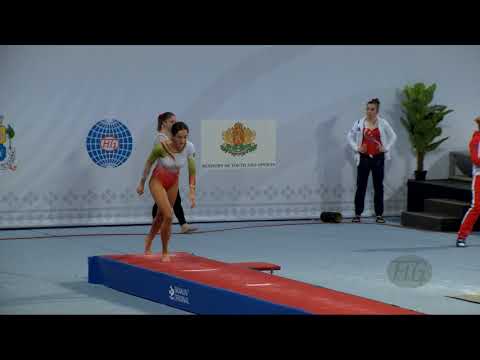 PINTO Raquel (POR) - 2017 Trampoline Worlds, Sofia (BUL) - Qualification Tumbling Routine 2