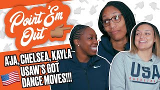 A'ja Wilson, Chelsea Gray and Kayla McBride Break It DOWN | WSLAM POINT 'EM OUT video