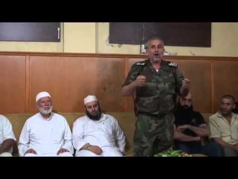 كلمة قائد لواء شهداء دوما ابو صبحي طه بحضور الشيخ ابو نعمان دلوان