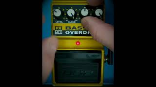 Video thumbnail for Dod Fx91 Bass Overdrive Bass Effect Pedal Demo by Monteforte Valerio