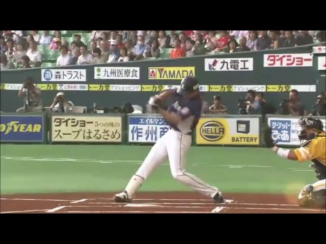 【1回表】きょうも打った!! ライオンズ・秋山22試合連続安打!! 2015/7/1 H-L