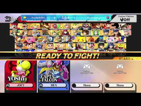 SOS7 WR1 - Psychedelifox (Yoshi) vs Mexicutioner (Captain Falcon)