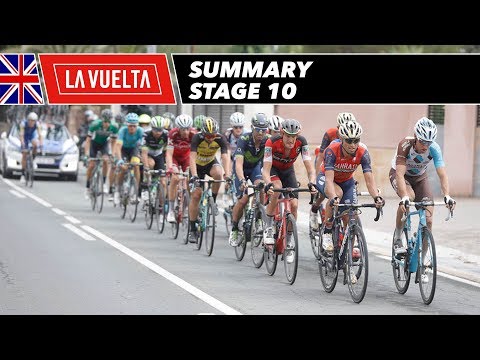 Summary - Stage 10 - La Vuelta 2017