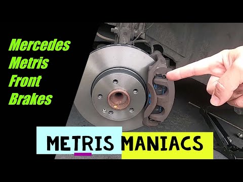 Front Brakes and Rotors on a Mercedes Metris Van