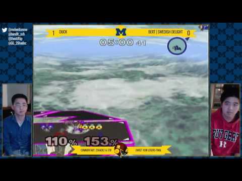 Duck (Samus) vs Swedish Delight (Sheik) - SWEET 23 LF