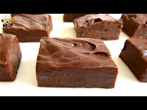 2 INGREDIENT CHOCOLATE FUDGE