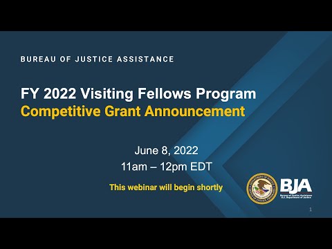 FY 2022 Visiting Fellows Program