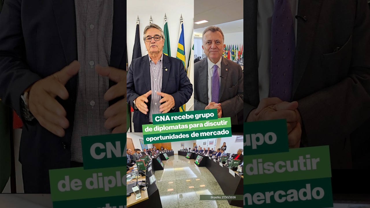 CNA recebe diplomatas do Grulac 🌍 ✈️ 🧑‍🌾