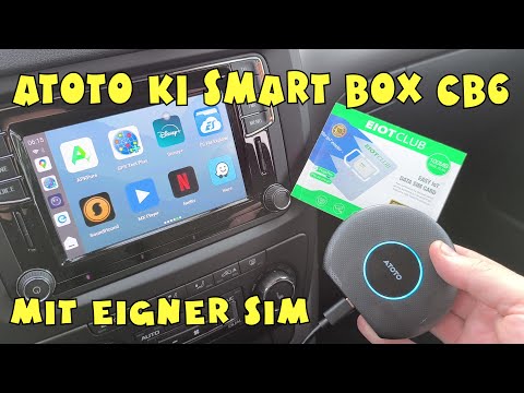 ATOTO CB6A KI SmartBox Wireless Android Auto Apple CarPlay