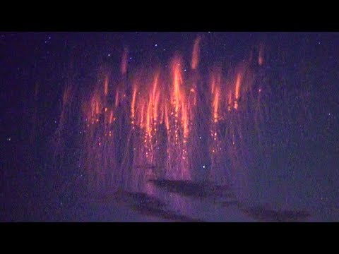 VIBRANT RED SPRITES Jets & Mysterious Ghosts