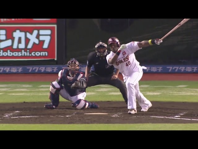 【3回裏】チャンスの場面で大活躍‼イーグルス・ウィーラーのタイムリーで追加点‼ 2019/6/12 E-S