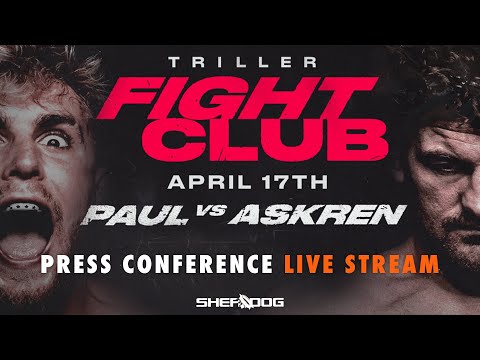 Jake Paul vs. Ben Askren - Press Conference & Face-Off - LIVE Stream | Triller Fight Club