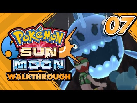 Pokémon Sun and Moon Walkthrough - Part 07: SECOND TRIAL CAPTAIN AND TOTEM AT BROOKLET HILL!