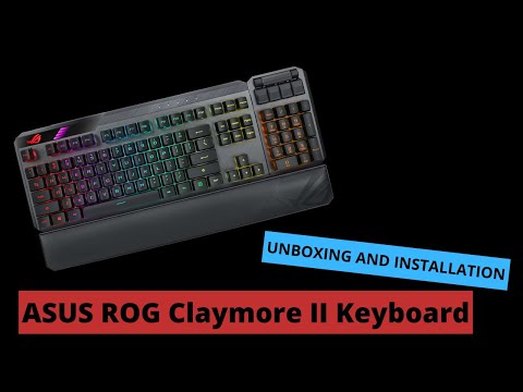Unboxing and Installing the ASUS ROG Claymore II