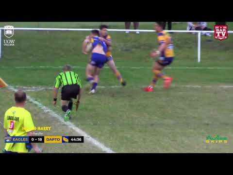 2018 IDRL 1st Grade Round 13 Highlights - Berkeley Eagles Vs Dapto Canaries