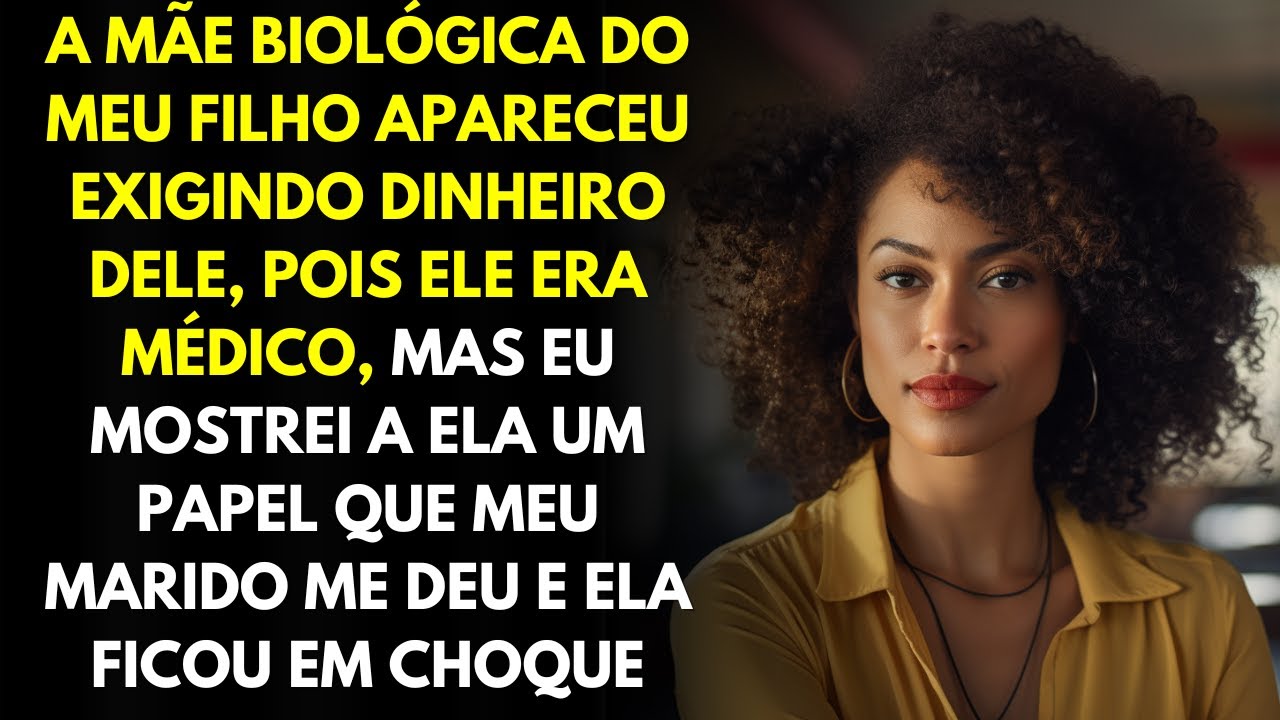 A Mãe Biológica Do Meu Filho Apareceu Exigindo Dinheiro Dele, Pois Ele Era Médico