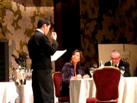 1st Contest of the Best Sommelier of Asia-Oceania practical tests