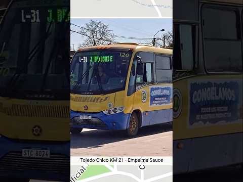 LINEA FICTICIA: LM-14 TOLEDO CHICO KM21 - EMPALME SAUCE#gamingshorts#automobile#toledo#viral#shorts