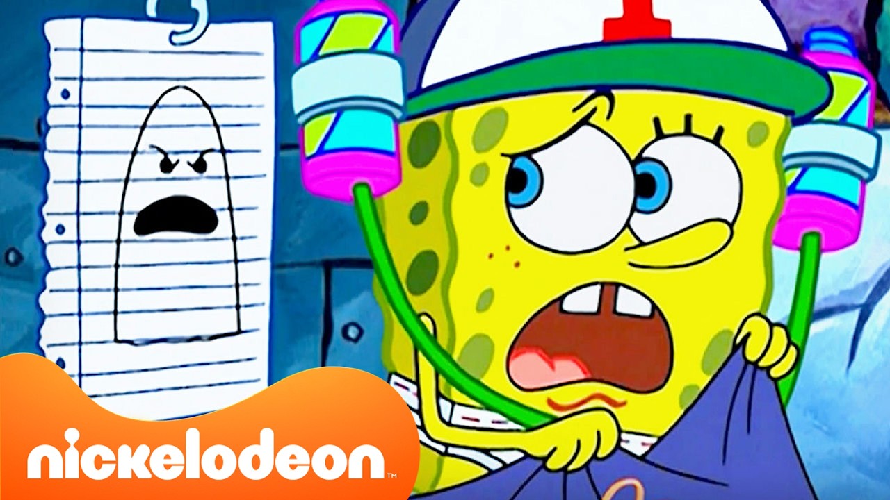 ٦٠ دقيقة من مغامرات سبونج بوب الليلية في قاع الهامور! 👀 | سبونج بوب | Nickelodeon Arab