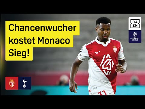 AS Monaco - Tottenham Hotspur | UEFA Champions League | DAZN Highlights