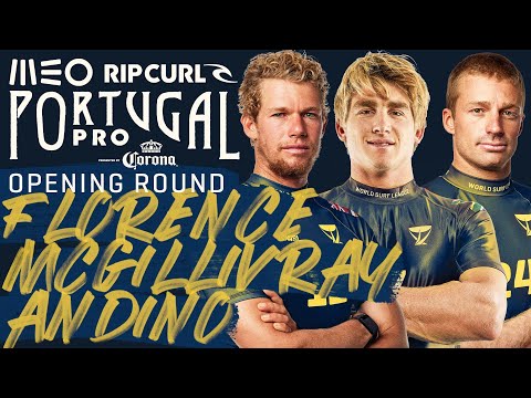 John John Florence, Matt McGillivray, Kolohe Andino | MEO Rip Curl Pro Portugal - Opening Round