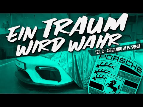HOW DEEP? // EIN TRAUM WIRD WAHR - ABHOLUNG PORSCHE 718 CAYMAN GT4