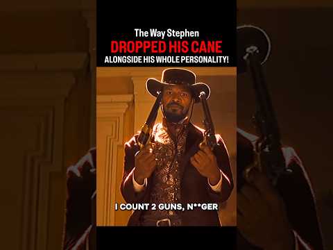Stephen faked his limp this whole time but then Django gave him one for real 😭😭😭 #django #film
