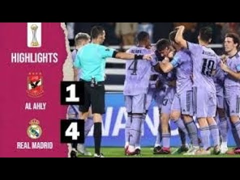 Real Madrid vs Al Ahly Full match Arabic commentary