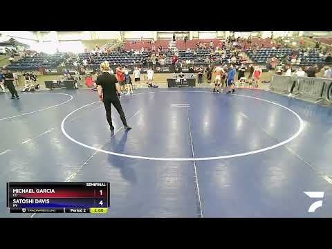187 Lbs Semifinal - Michael Garcia, CO Vs Satoshi Davis, NV 2cd8