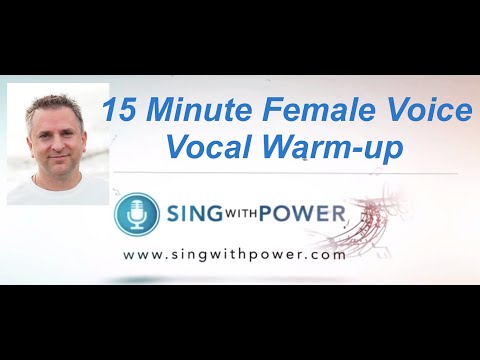Thumbnail for 15 min Female Voice Warm-up by R.E.M., Cher