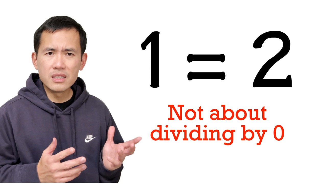 I can "prove" 1=2 without dividing by 0