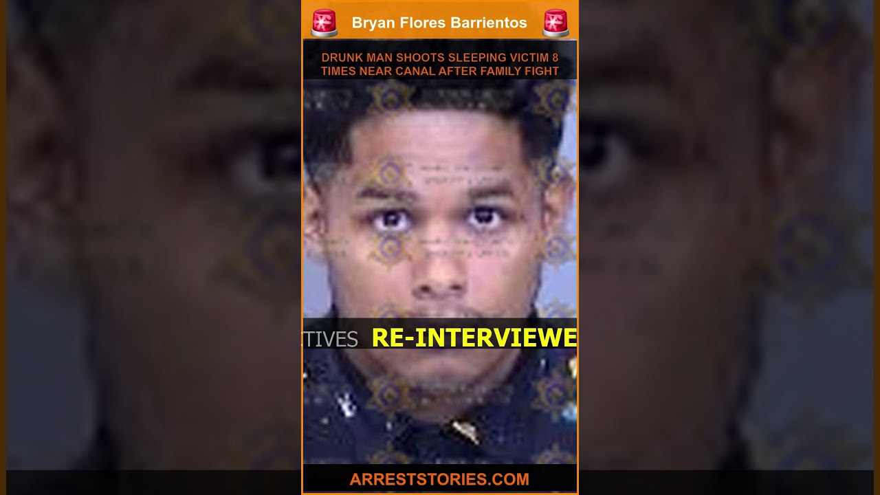 DRUNK MAN SHOOTS SLEEPING VICTIM 8 TIMES NEAR CANAL AFTER FAMILY FIGHT