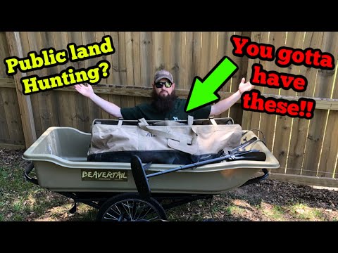 Duck Hunting- Public land sleds and carts!