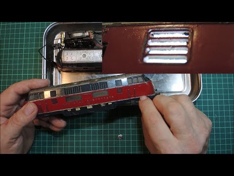 Märklin analog - Lok V200 als 3021 von 1957 aus Einzelteilen zusammengebaut