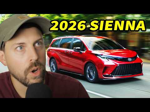 America's hottest minivan just got hotter. 2026 Toyota Sienna Changes.