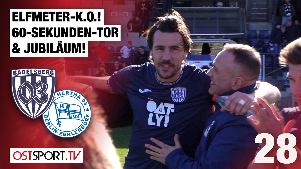 SV Babelsberg 03 vs Hertha Zehlendorf Highlights