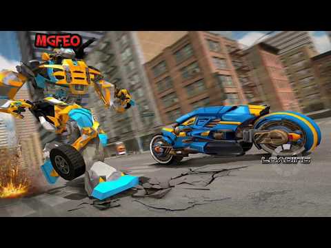 Flying Robot Bike Transform - Robot Bike games - Best Android Game Play
