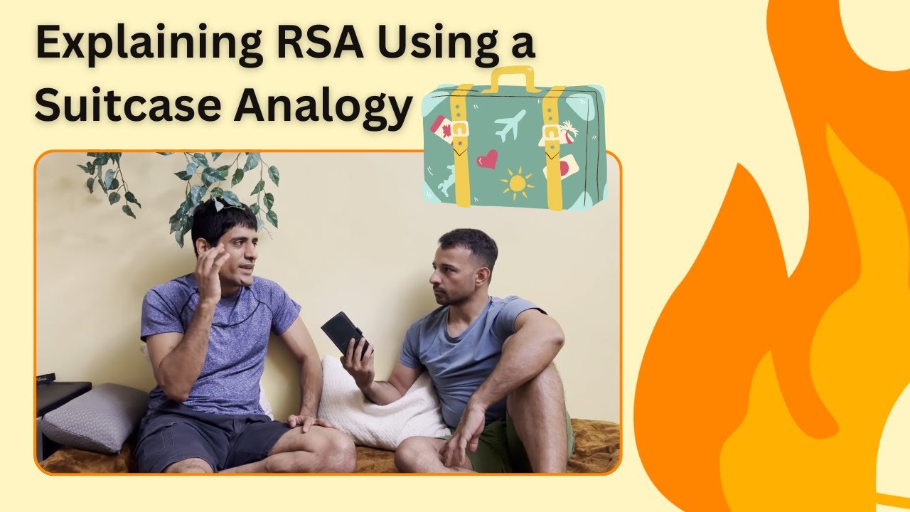 How RSA Encryption Works — The Two-Lock Suitcase Example