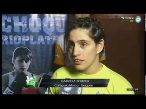 Palabras de Gabriela BOUVIER vs Romina ALCANTRA, Boxeo para Todos Tv Publica