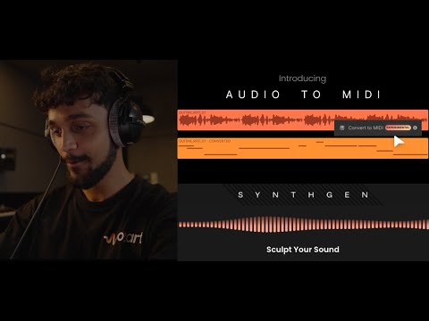 Mozart AI New Features: Audio to Midi + Synthgen