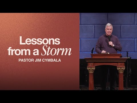 Lessons from a Storm | Pastor Jim Cymbala | Sunday Service | The Brooklyn Tabernacle