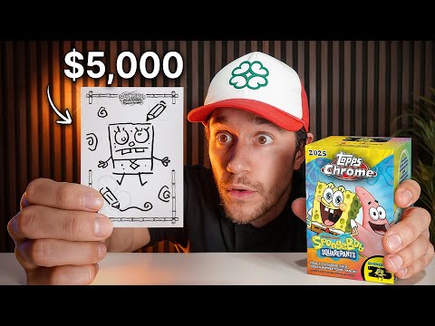 Risking it all for the VIRAL Spongebob Card