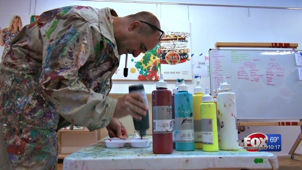 Painter helps those struggling with mental illness find peace of mind