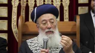 מעמד הקבלת פני רבו - חול המועד פסח תשע"ב
