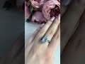 Серебряное кольцо с топазом 5.47ct