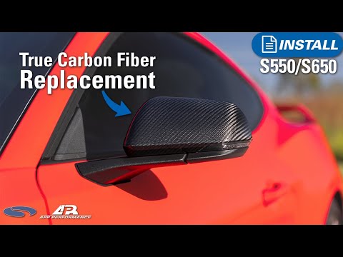 APR Performance Carbon Fiber Replacement Mirror Caps | Review & Install