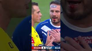 Download lagu Reynolds is firedddd up today. 🐶🔥 🖥️ #NRLDragonsBulldogs | FREE on 9Now #9WWOS #NRL #shorts mp3