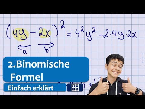 2.Binomische Formel| Einfach erklärt